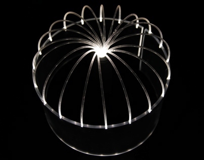 Lysande - Fibre optic table lamp (2014)
