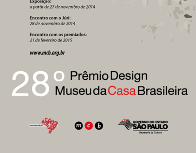 Prêmio Design Museu da Casa Brasileira - 6° Finalista