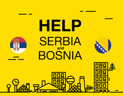 HELP FOR SERBIA AND BOSNIA