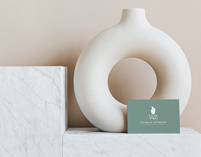 VAZA Ceramics branding