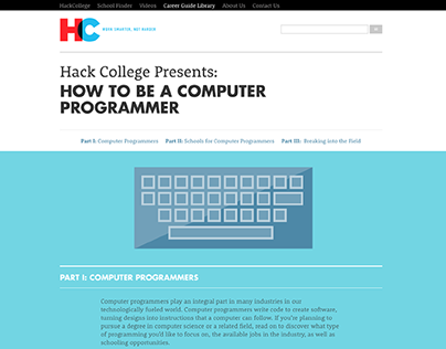 Hack College Career Guide Library
