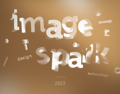 Identity, font, presentation, showreel for imagespark