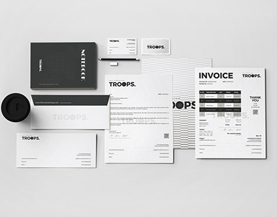 THE CREATIVE TROOPS | Stationary design