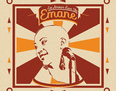 Pochette EP pour la chanteuse "Emane" Rennes