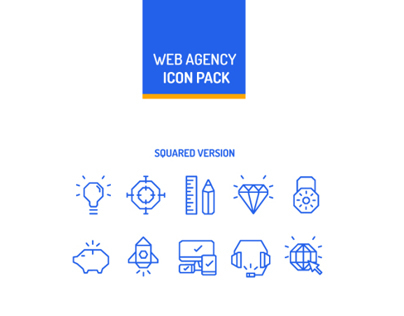 Web Agency Icon Pack | Free