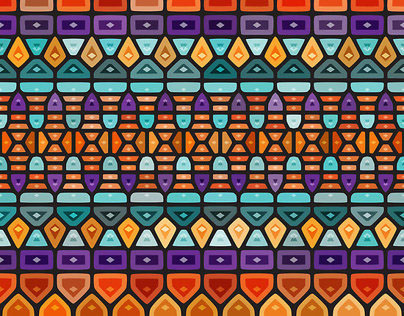 Voronoi vector illustrations 2