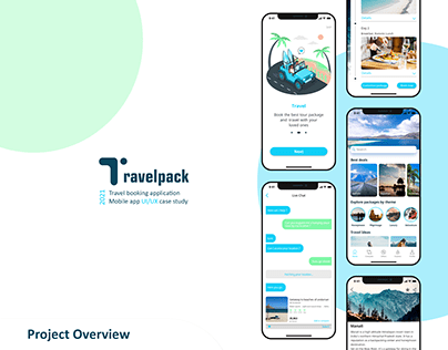 UX Cases study - travelpack