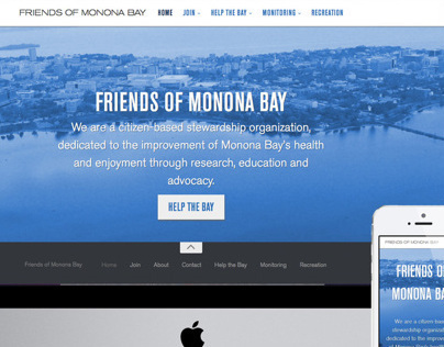 Friends of Monona Bay Website