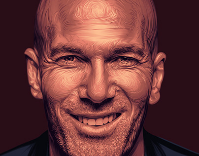 Zidane - Digital art (vector art)