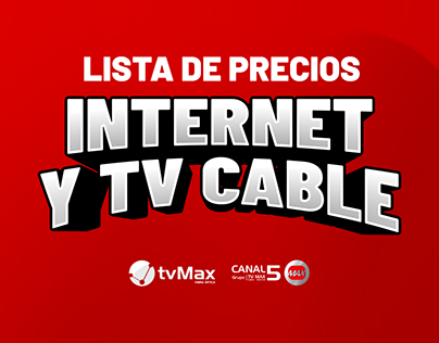 TV MAX S.A. - LISTA DE PRECIOS