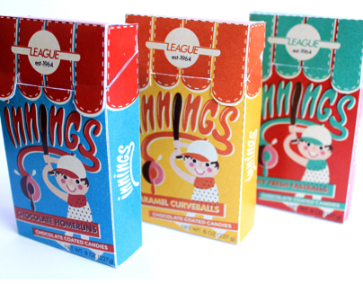 Innings ~ Vintage Candy Package Design