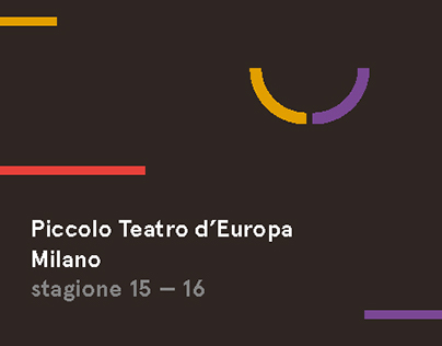 Piccolo Teatro / Season Calendar