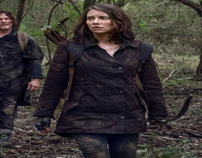 The Walking Dead Season 10 Lauren Cohan Cotton Jacket
