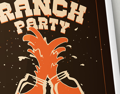 Ranch Party Poster
