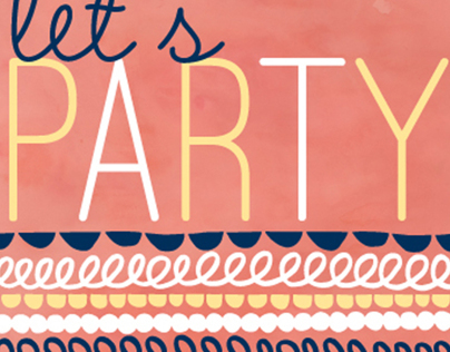 "Folky Party" - General Party Invitation