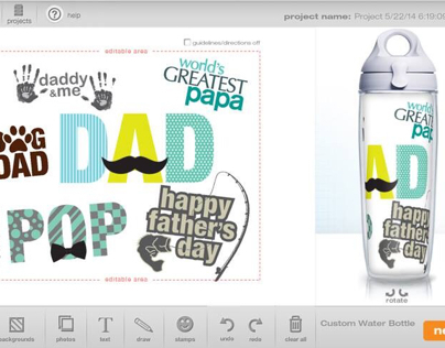 Tervis Father's Day Customyzer Stamps