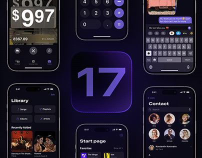 iOS 17 (Preview, Concept Page)