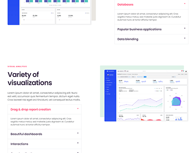 Analytic Landing Page