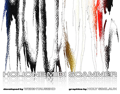 HOLIONE MIDI SCAMMER - logo & wallpaper