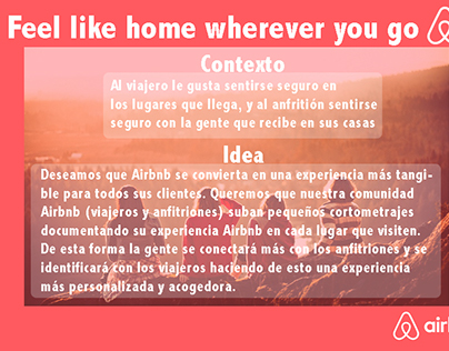 airbnb: Feel like home wherever you go