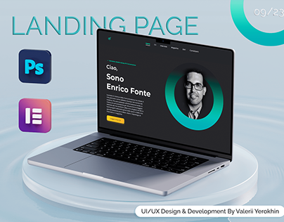 Project thumbnail - Landing Page Giornalista