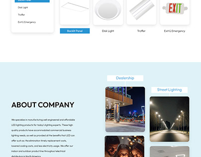 LED Lights homepage