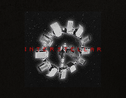Bitmap Poster for Interstellar