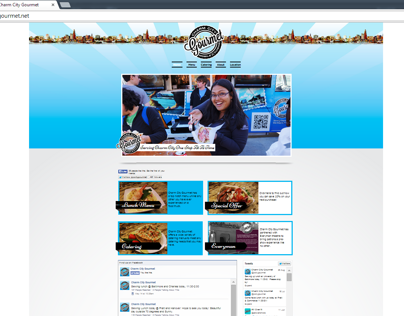 Charm City Gourmet Website