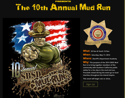 Mud Run Website