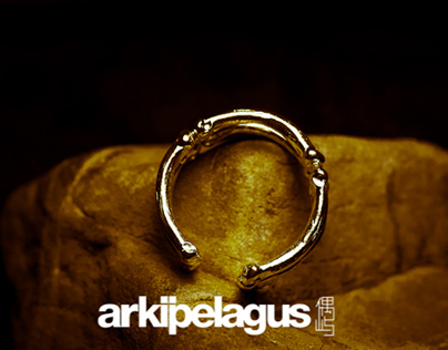 Arkipelagus Osteo double finger ring (Designer Gabrial)