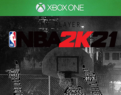 NBA 2K21 XBOX Game Cover