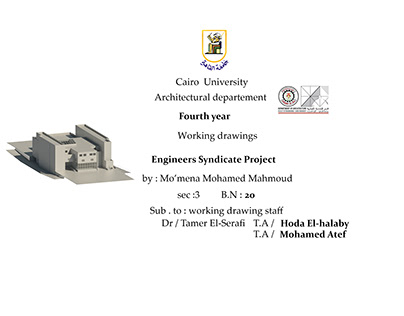 Working Drawings ( Engineers Syndicate Project )