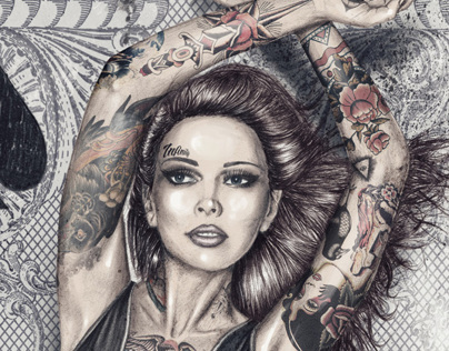 Queen Tattoo Parlour - Illustration