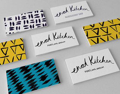 Enat Kitchen - branding