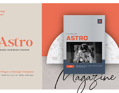 Astro Brand Fashion Lookbook Magazine