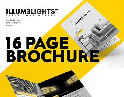 Product Booklet Design for Illume Lights
