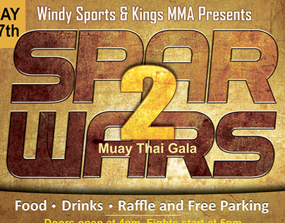 Spar Wars-2, Fighting Event - Poster