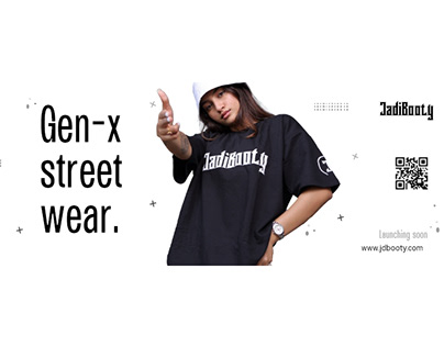 Jadibooty GenX Streetwear Oversize Tshirts