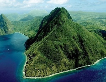 The majestic St. Lucia