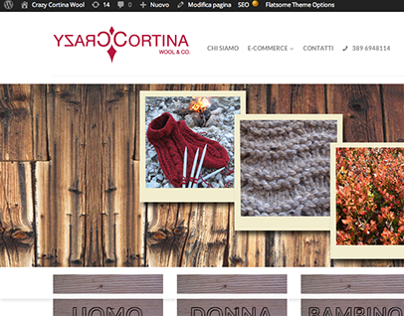 Crazy Cortina Wool Ecommerce