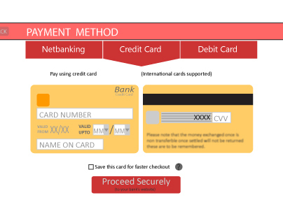 Payment Gateway UI Redesign