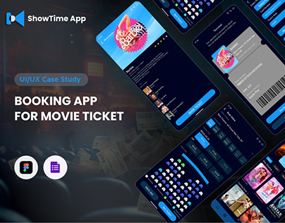 Movie Ticket Booking App | UI UX Case Study
