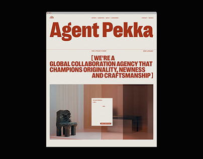 AGENT PEKKA - studio website