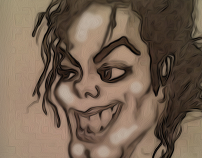 Michael Jackson Caricature