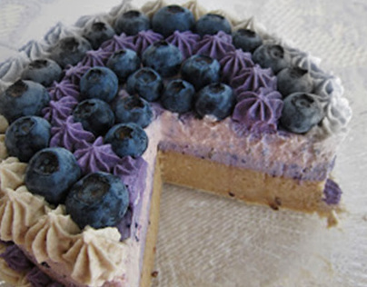 Zomick's Blueberry Vanilla Cake