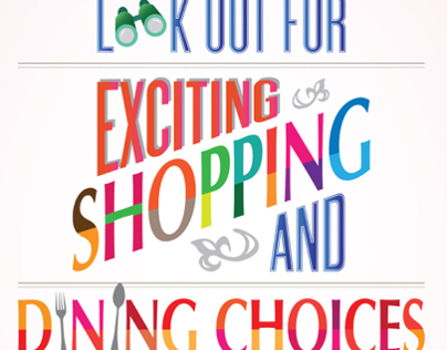 Shopping Poster - Typography