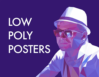 Low Poly Posters