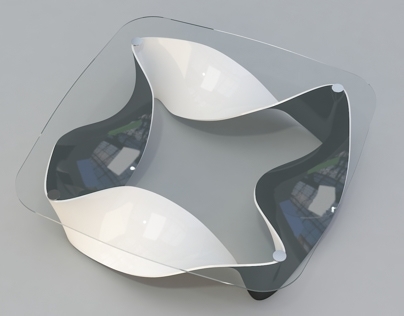 Parallel Universe coffee table concept.
