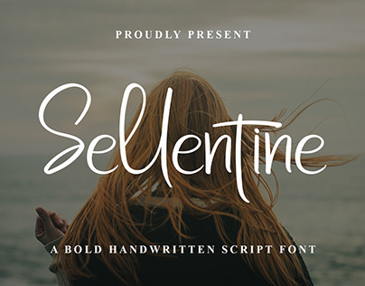Sellentine - A Bold Handwritten Script Font