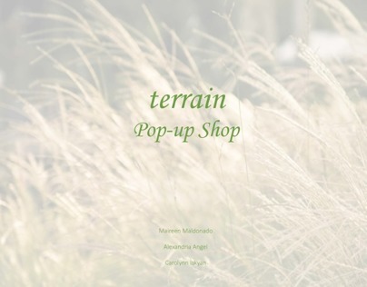 Terrain Pop-up Shop